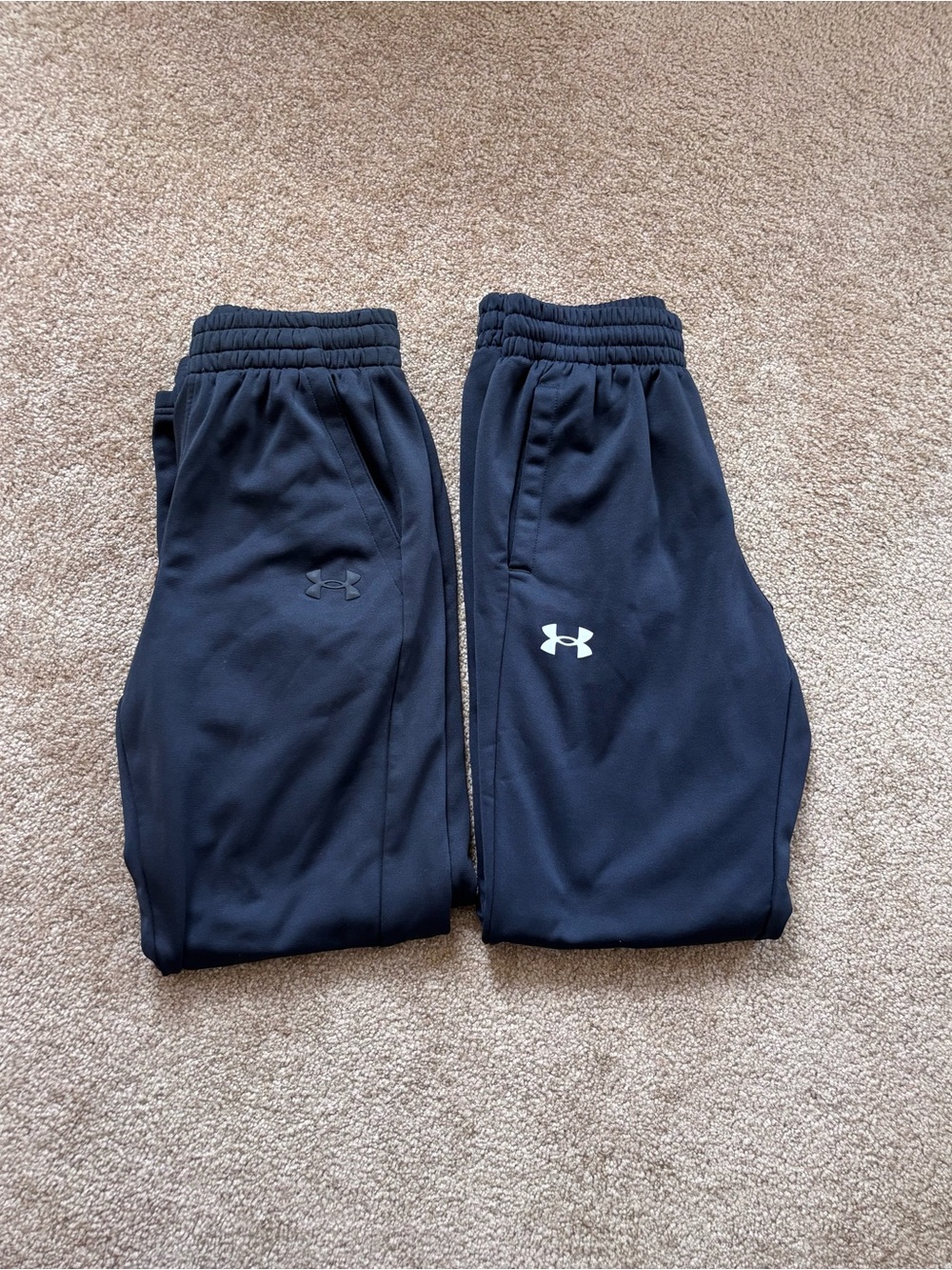 Under Armour Black Men’s Performance Joggers with Logo
